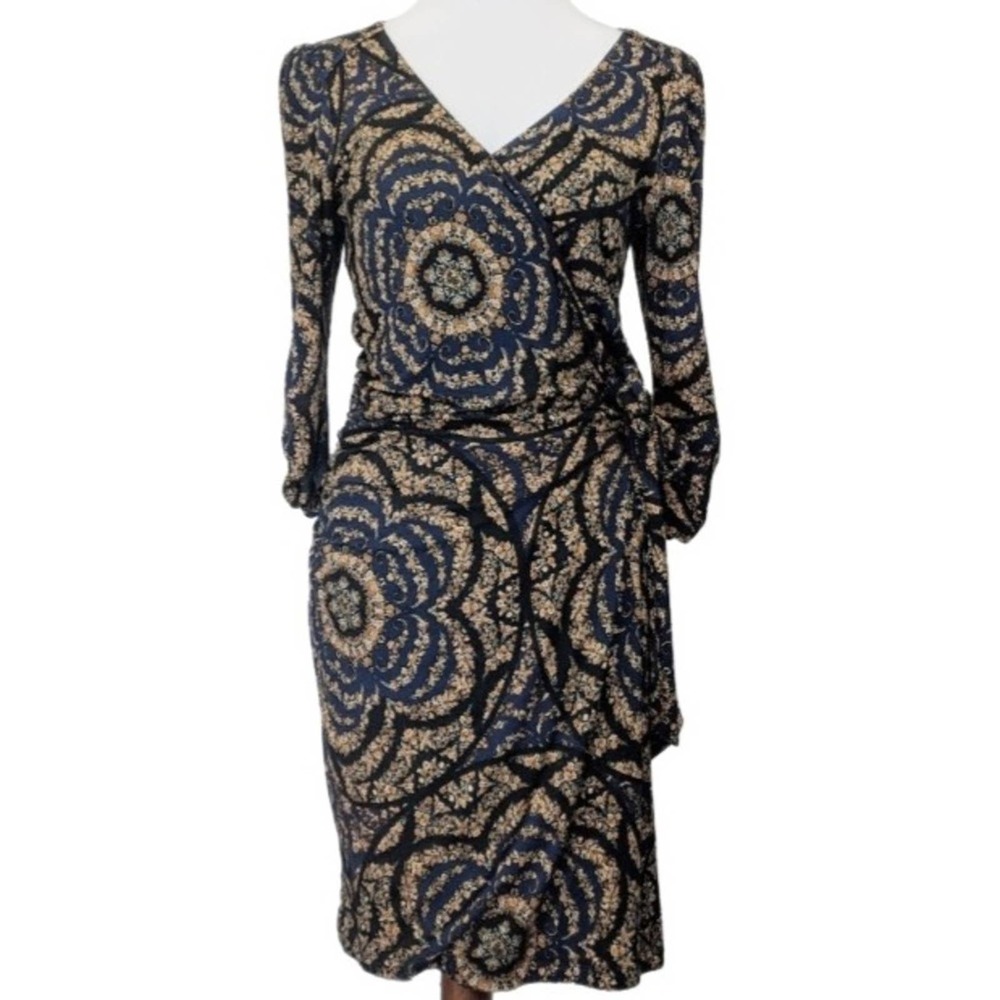 Anthropologie Vanessa Virginia Tie Wrap Dress - Picture 1 of 10